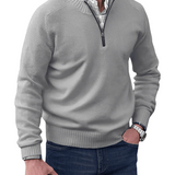 Sweter Casual na Zamek