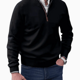 Sweter Casual na Zamek
