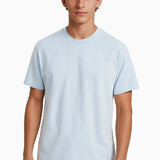 Bawełniany T-shirt – Mglisty Niebieski