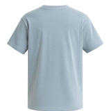 Bawełniany T-shirt – Mglisty Niebieski