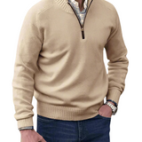 Sweter Casual na Zamek