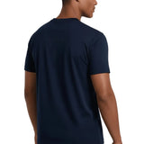 T-shirt Slim-Fit – Morski Niebieski