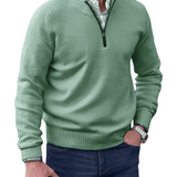 Sweter Casual na Zamek