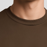 T-shirt Slim-Fit z Bawełny Premium