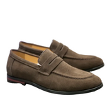 Lekkie Zamszowe Loafersy