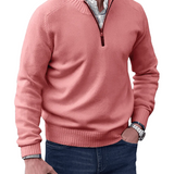 Sweter Casual na Zamek