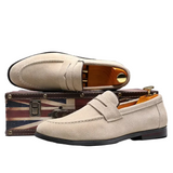 Lekkie Zamszowe Loafersy