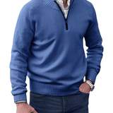 Sweter Casual na Zamek