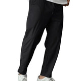 Eleganckie Spodnie Tapered z Troczkami