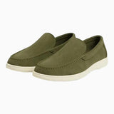 Loafersy Casual – Oliwkowe