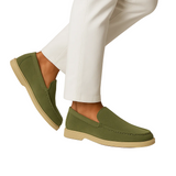 Loafersy Casual – Oliwkowe