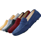 Zamszowe Loafersy Casual