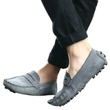 Zamszowe Loafersy Casual