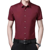 Koszula Krótki Rękaw Business Casual