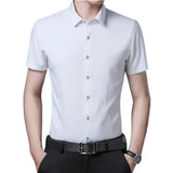 Koszula Krótki Rękaw Business Casual