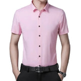 Koszula Krótki Rękaw Business Casual