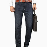 Jeansy Biznesowe z Denimu