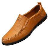 Eleganckie Skórzane Loafersy