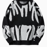 Elegancki Sweter w Wzory