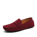 Zamszowe Loafersy Casual