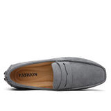 Zamszowe Loafersy Casual