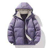 Elegancka Męska Kurtka z Kapturem